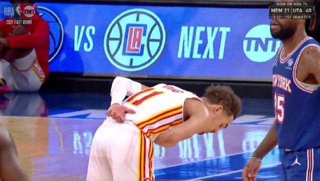 老鹰顺利迈过首轮 特雷·扬深情鞠躬送别纽约球迷